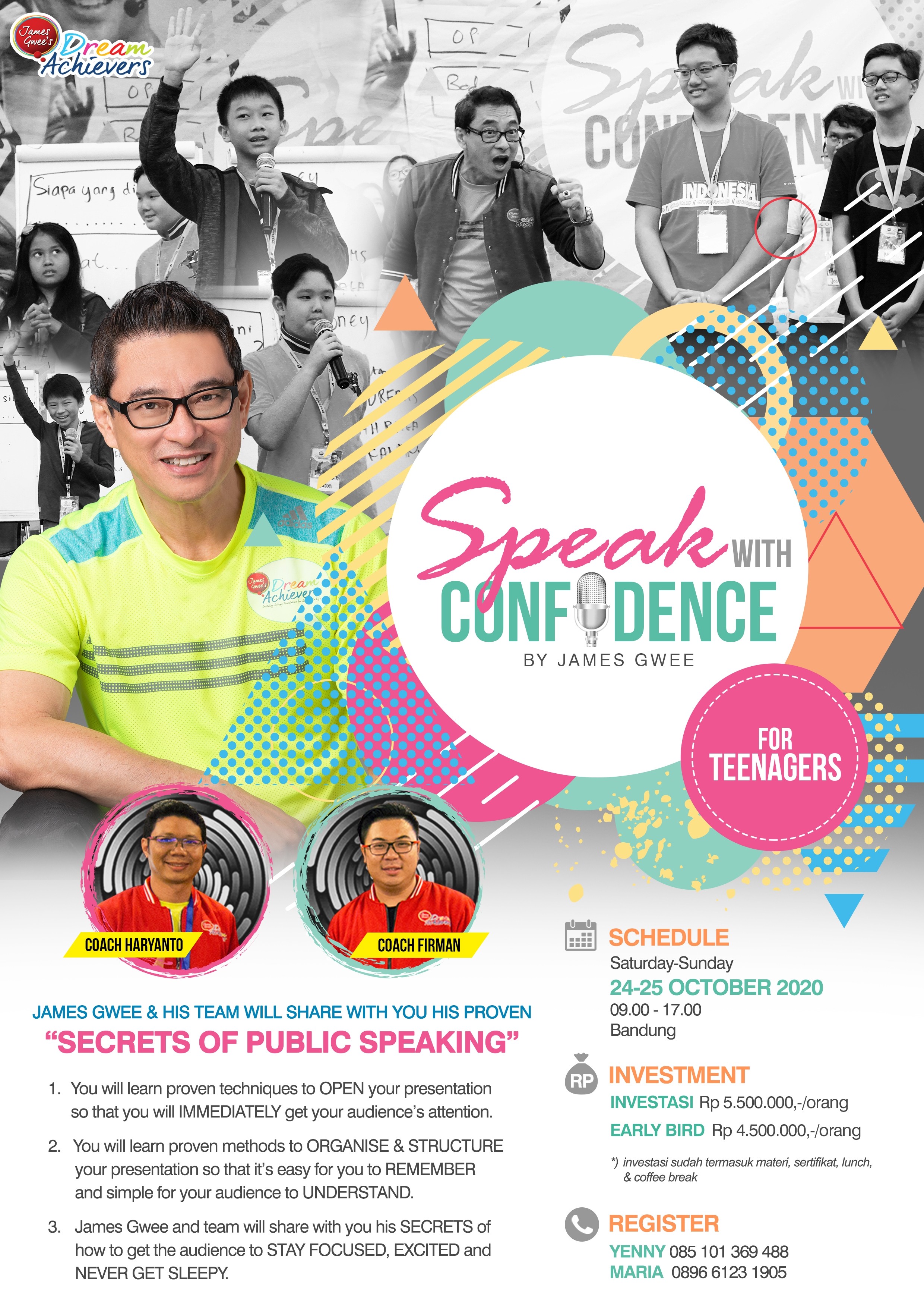 Speak With Confidence For Teenagers (Bandung)
