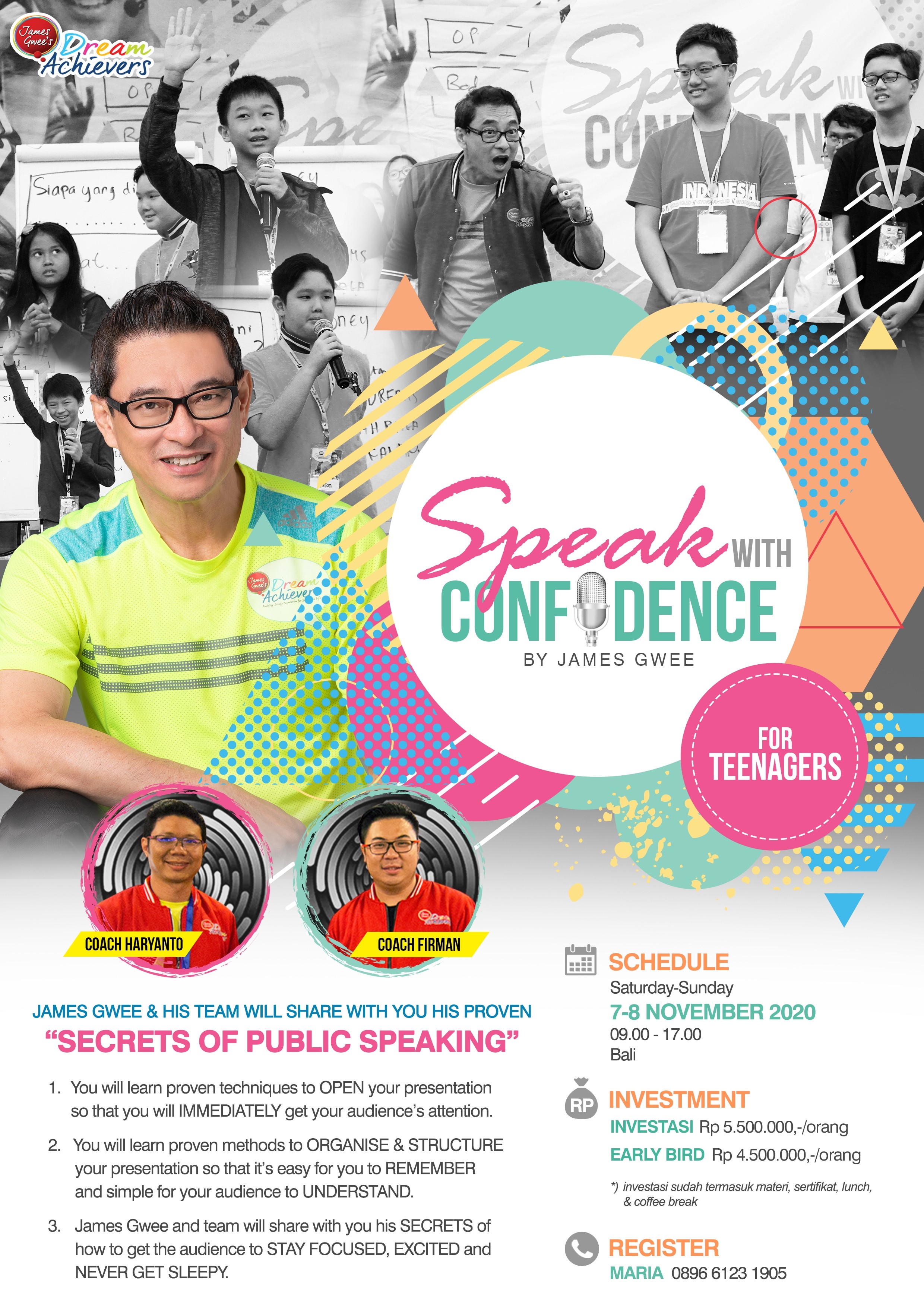 Speak With Confidence For Teenagers (Bali)